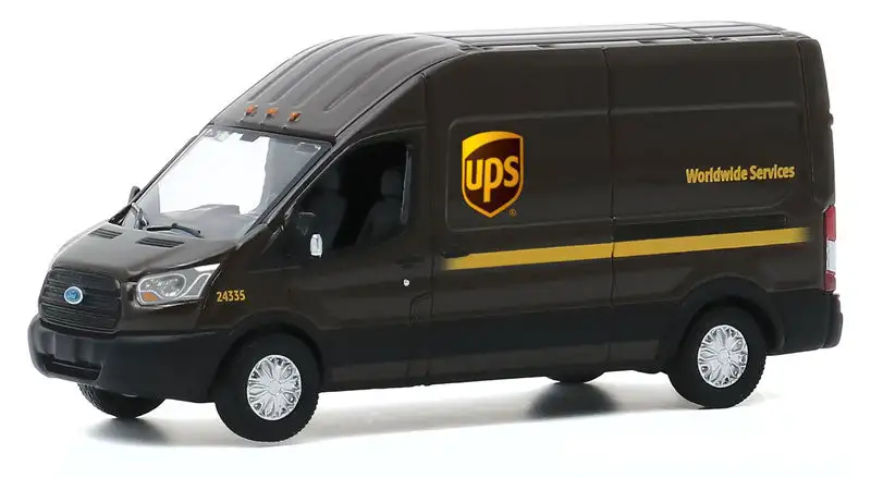 Greenlight 53010-E 1/64 Scale United Parcel Service UPS Worldwide Services