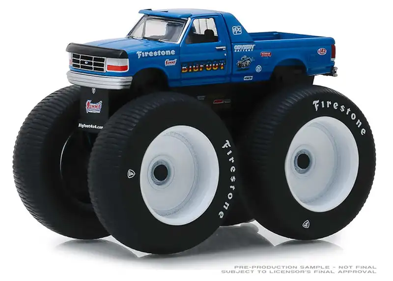 Greenlight 49040-E 1/64 Scale Bigfoot #5 - 1996 Ford F-250 Monster Truck