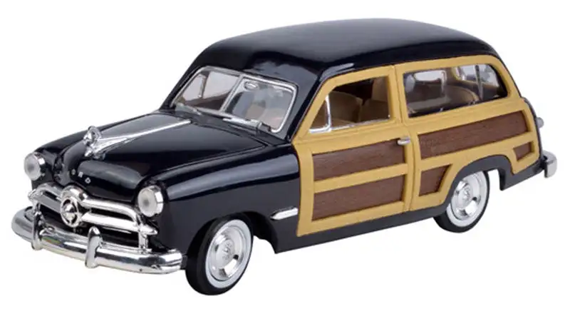 Motormax 73260AC-BL 1/24 Scale 1949 Ford Woody Wagon