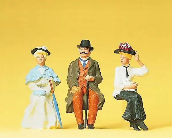Preiser 45056 G Scale Seated Passengers