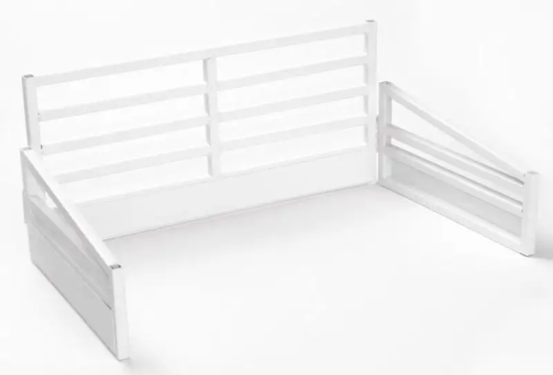 Little Buster 802 1/16 Scale Show Cattle Stall Display Tie Rail And Side