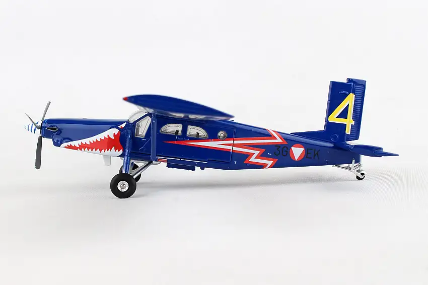 Herpa Wings 1/72 HE580274 Herpa Austrian Air Force Pc6 1/72 Turbo Porter Blaue Elise *