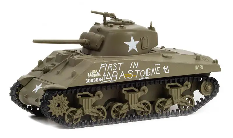 Greenlight 61010-A 1/64 Scale 1941 M4 Sherman Tank