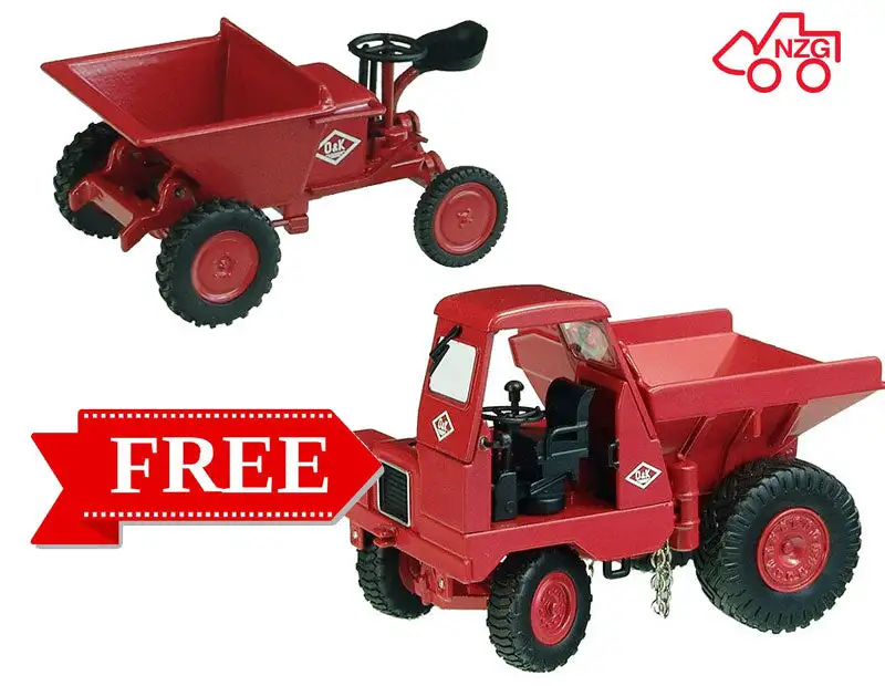 NZG 644-645-COMBO 1/50 Scale O&K - Motrak S8 Dumper #645 + O&K