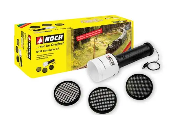 Noch 60110 All Scale Gras-Master 3.0 Static Grass Applicator -- Uses 9V Battery