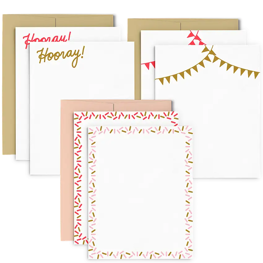 Hooray Card Set