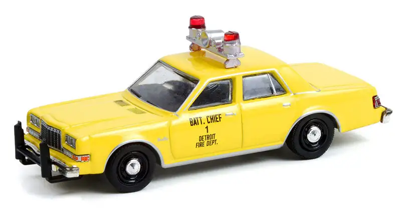 Greenlight 67020-C 1/64 Scale Detroit Michigan Fire Department Battalion Chief #1