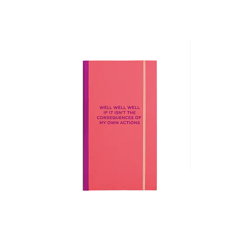 Well Well Well Skinny Notebook