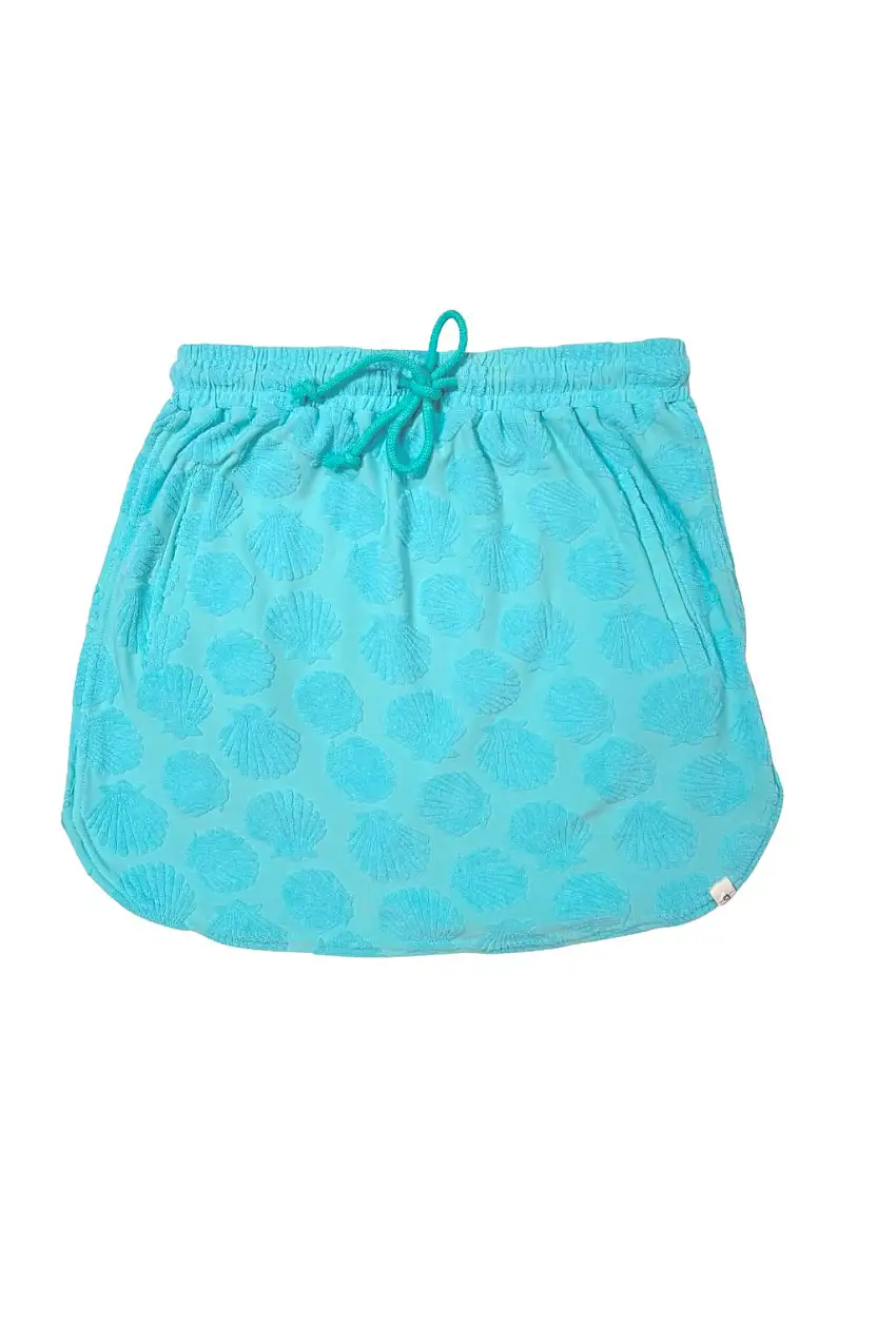 Women's Blue Radiance Terry Skirt