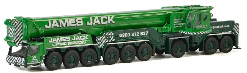 WSI 71-2032 1/87 Scale James Jack Lifting - Liebherr LTM 1750 9-Axle