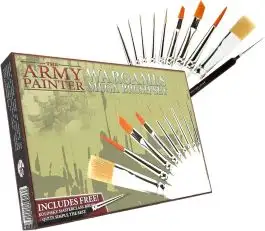 TAPST5113 Army Painter Hobby Starter: Mega Brush Set