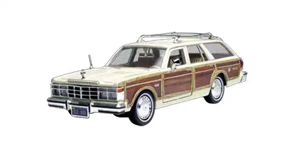 Motormax 73331AC-CS 1/24 Scale 1979 Chrysler LeBaron Town and Country