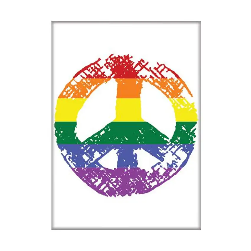Peace Pride Magnet