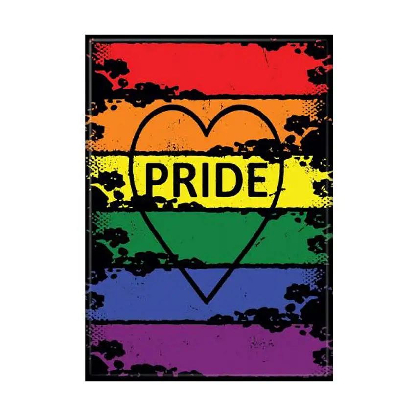 Pride Heart Magnet