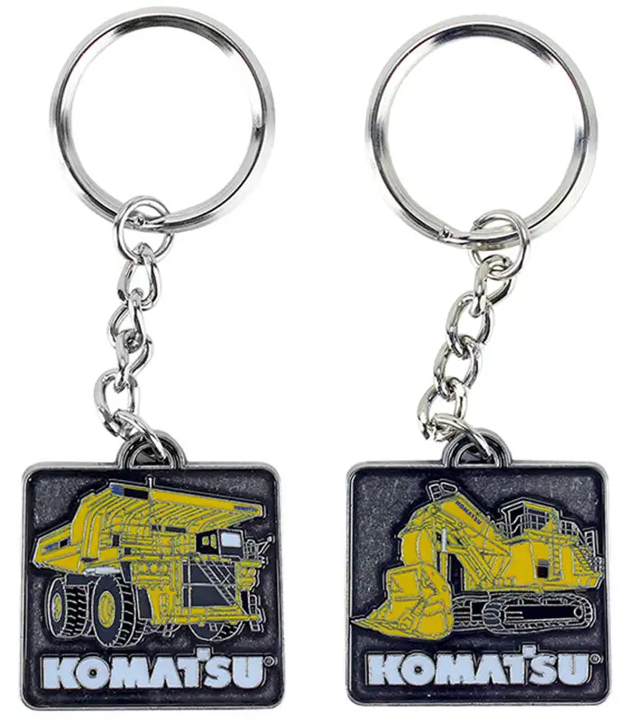 First Gear 90-0592 Scale Komatsu - Two-Sided Excavator And Mining Dump Truck