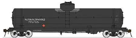 American Limited Models 1853 HO Scale GATC Welded Tank Car - Ready to Run -- Spokane, Portland & Seattle 38600 (As-Delivered, black)