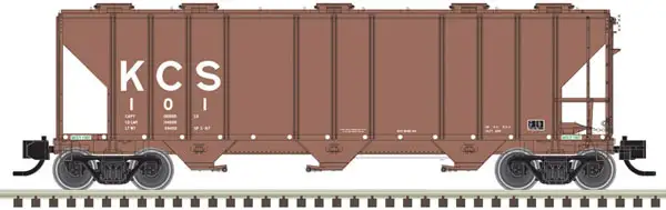 Atlas 50005743 N Scale PS-4000 3-Bay Covered Hopper - Ready to Run - Master(R) -