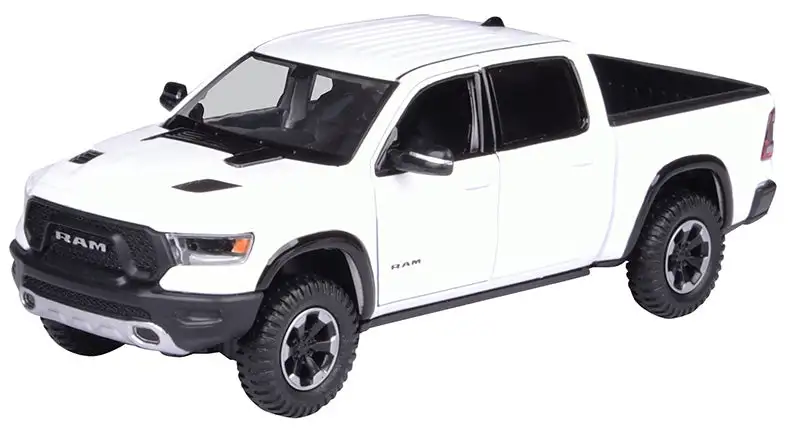 Motormax 79358WT 1/27 Scale 2019 Ram 1500 Rebel Crew Cab Pickup