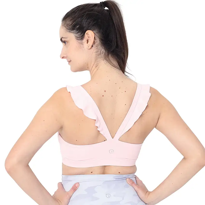 Madison - Medium Support Nursing Sport Bra (blush Pink)