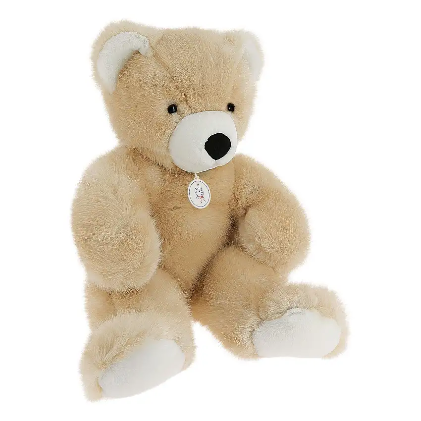 Martin | Beige Plush Bear (50 Cm) | Made In France