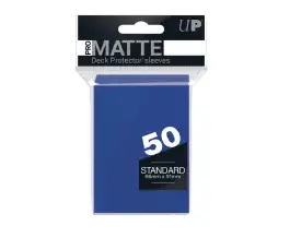 UPI82653 Ultra Pro Pro-Matte Deck Protectors Pack: Blue 50ct (DISPLAY 12)
