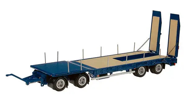 NZG 546-20 1/50 Scale Nooteboom Asd40 Deep Bed Loader Flatbed Trailer