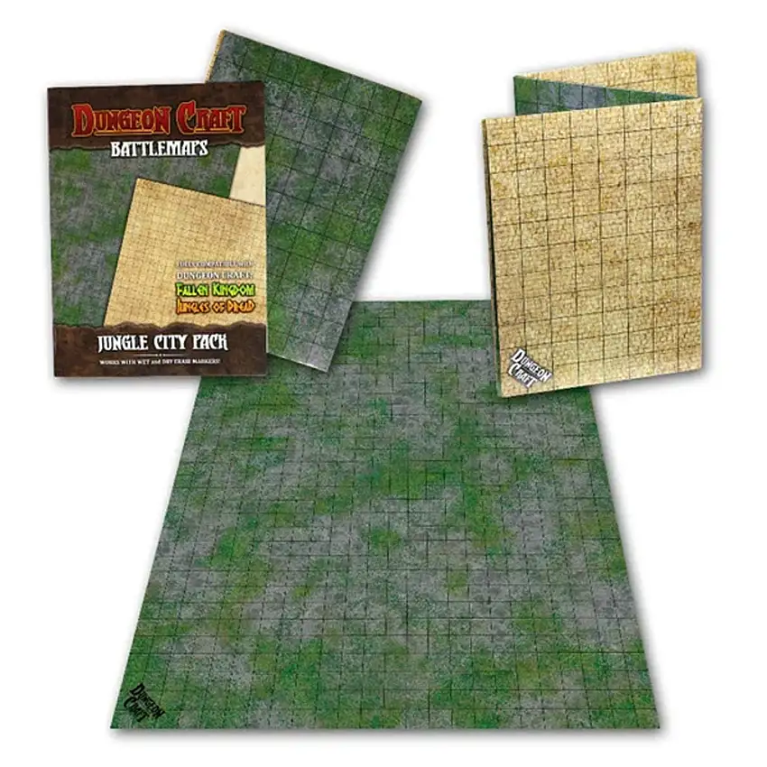 Dungeon Craft: Battlemaps - Jungle City