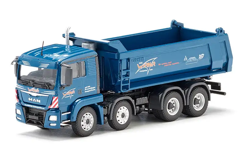 Conrad 77215-03 1/50 Scale Werner - Man Tgs M 4-Axle Euro 6