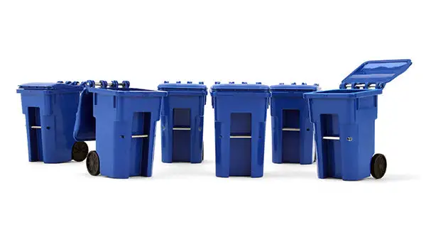 First Gear 90-0518 1/34 Scale Set Of 6 Trash Bins