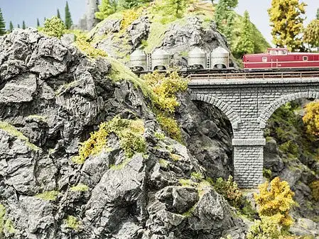 Noch 58462 All Scale Basalt Rock Wall Hard Foam Casting