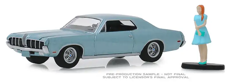 Greenlight 97070-B 1/64 Scale 1970 Mercury Cougar