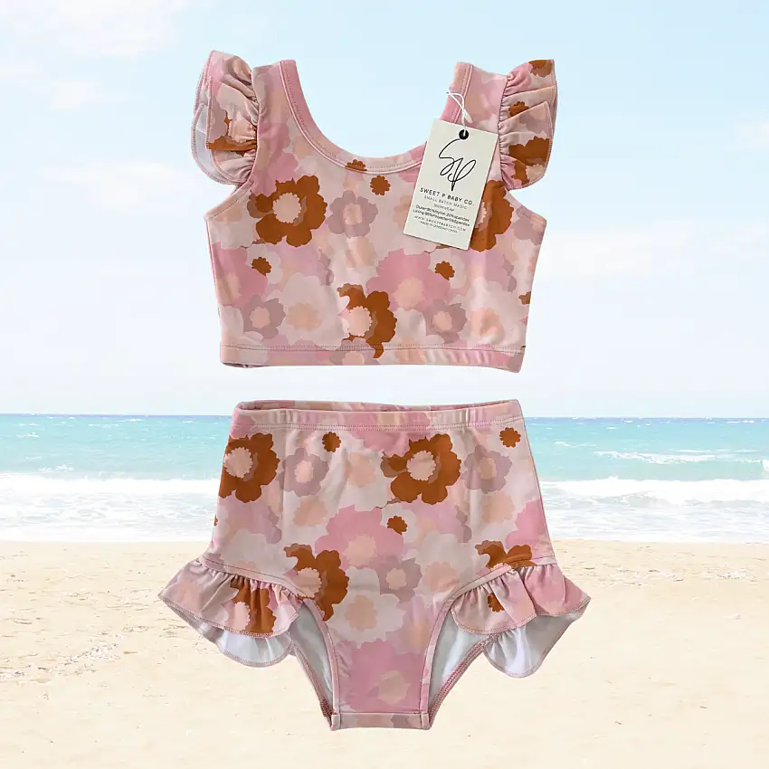 Blush Meadow Flutter Bikini