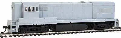 Atlas Model Railroad 10000436 HO Scale GE U30B Phase II High Nose - Standard DC - Master(R) Silver -- Undecorated