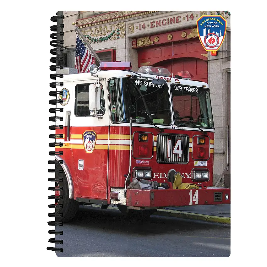 Daron Prime 3D PD18294 Fdny Notebook 80 Pages