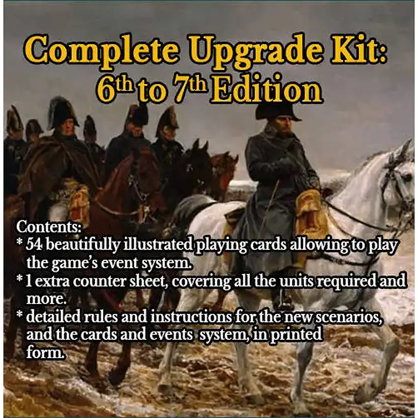 War & Peace: Complete Upgrade Kit - 6th to 7th Edition (New Arrival)