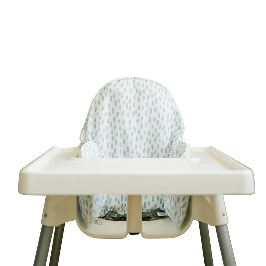 Light Blue Dots Ikea Antilop Cushion Cover