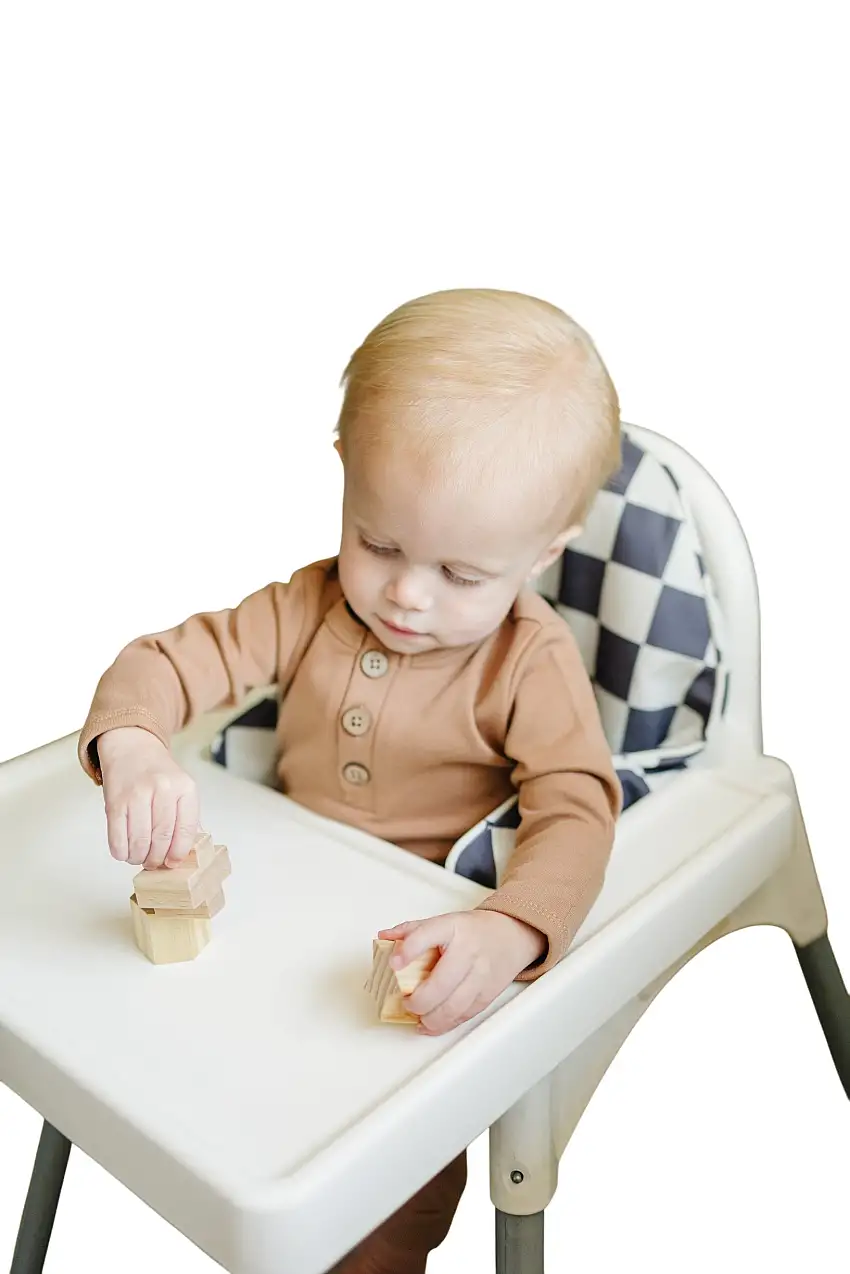 Black Check Ikea Antilop Cushion Cover