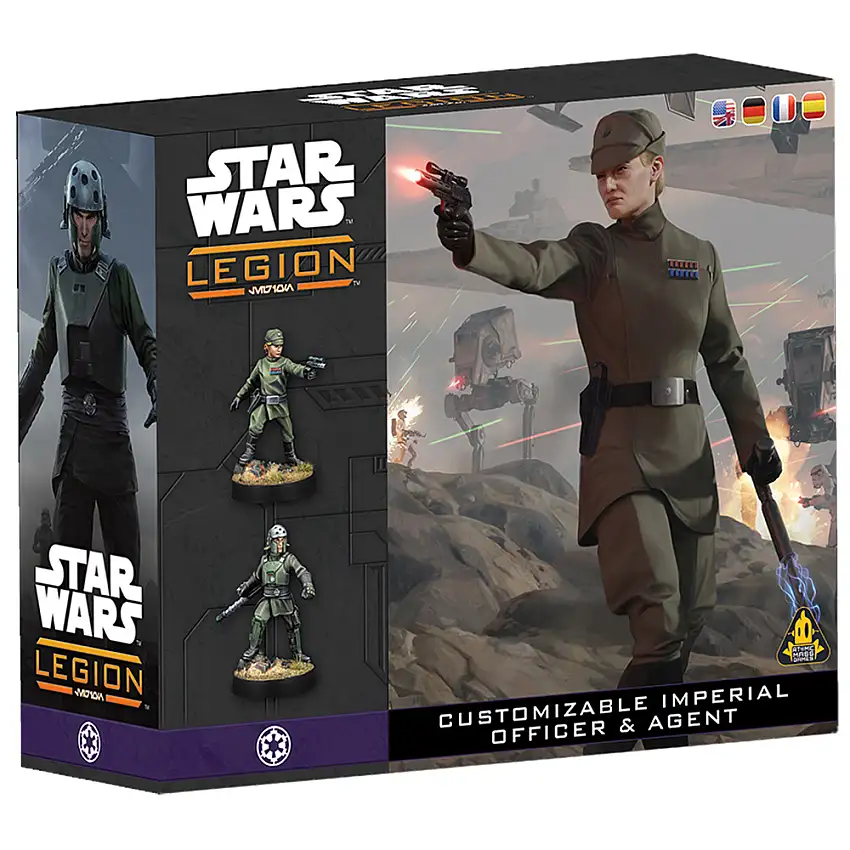 Star Wars: Legion - Customizable Imperial Officer & Agent (New Arrival)