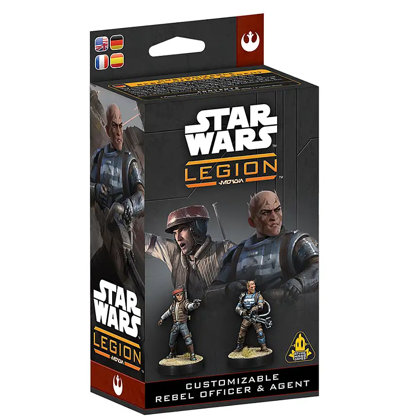 Star Wars: Legion - Customizable Rebel Officer & Agent (New Arrival)