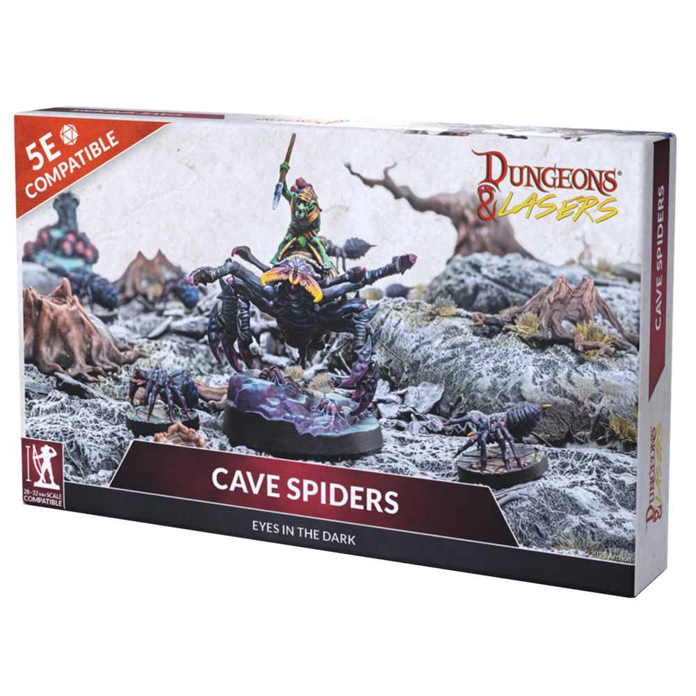 Dungeons & Lasers: Cave Spiders (Preorder)