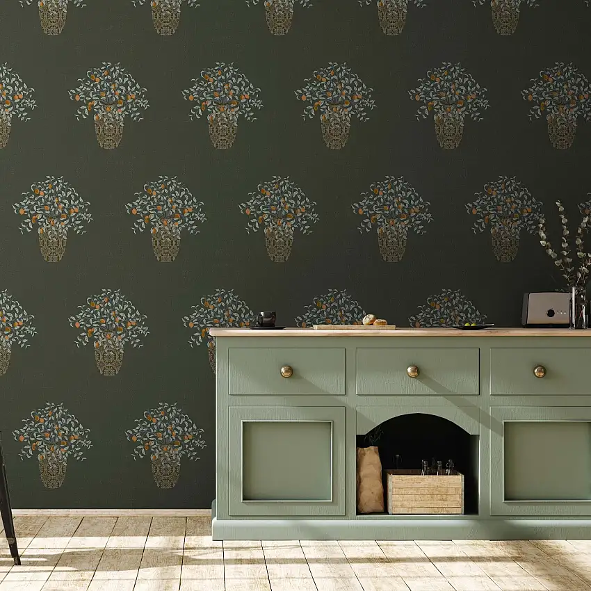 Alessa Wallpaper By The Bright Leaf Design