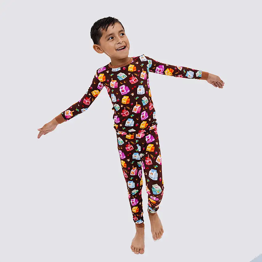 All The Milks! Long Sleeve Pajamas