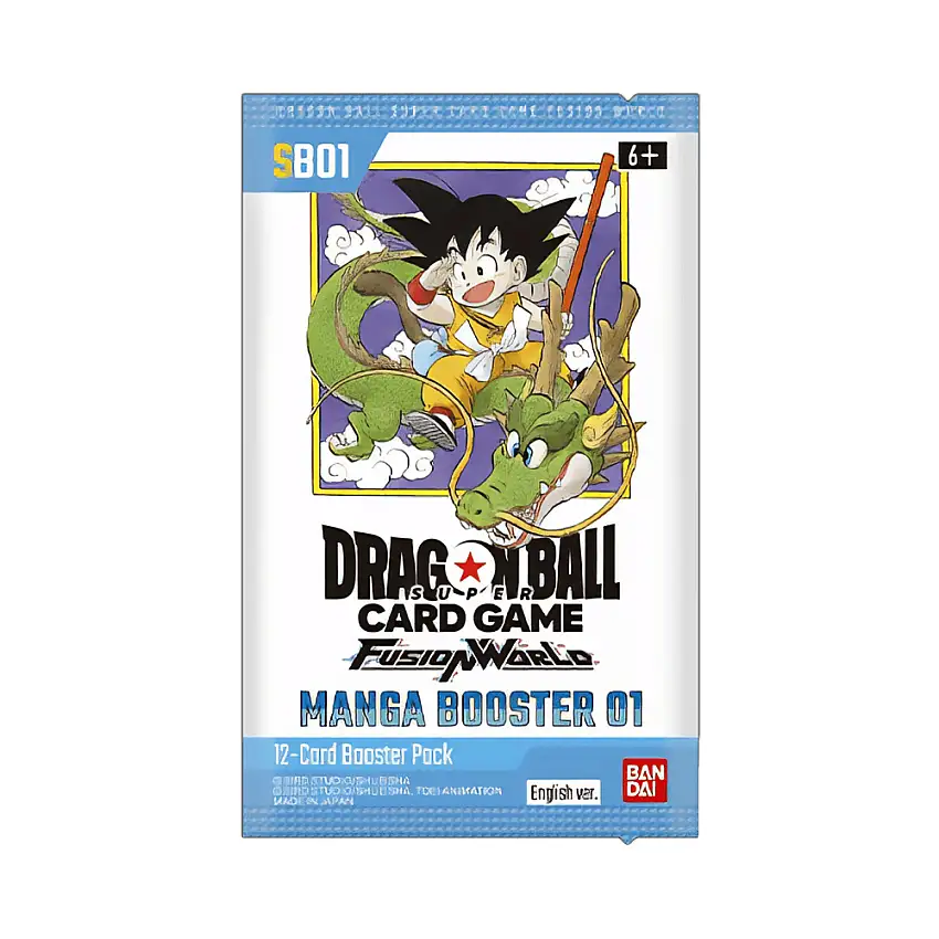 Dragon Ball Super Fusion World TCG: Manga [SB-01] Booster Pack