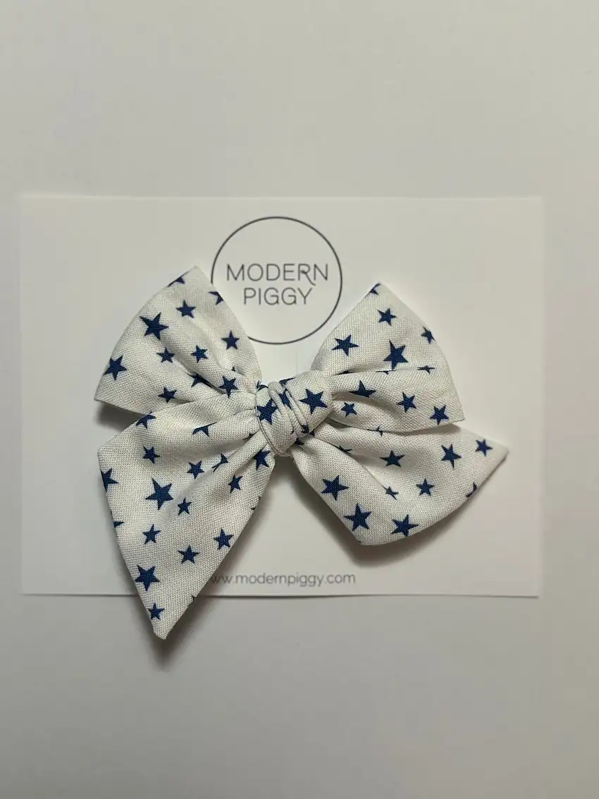 All American | Oversized Hand-tied Bow