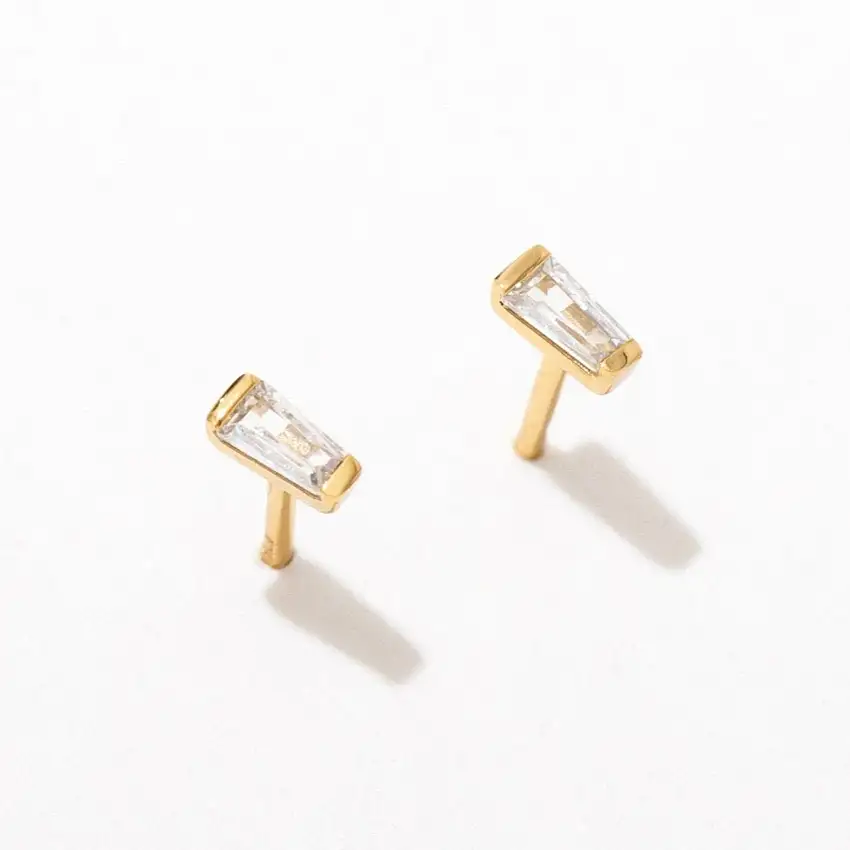 Baguette Studs