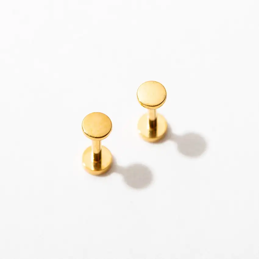 Circle Flat Back Studs