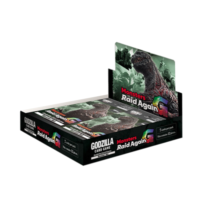 Godzilla Card Game: Monsters Raid Again - Booster Box (12) (Preorder)
