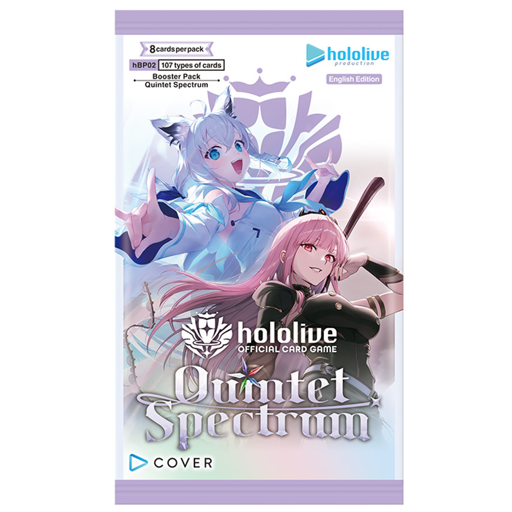 Hololive OCG: Quintet Spectrum - Booster Pack (New Arrival)