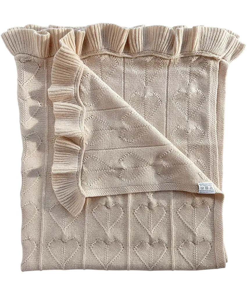 Little Love Baby Blanket - Butter Cream