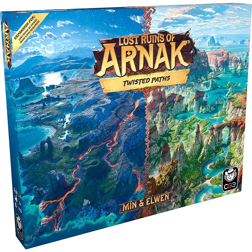 Lost Ruins of Arnak: Twisted Paths Expansion (New Arrival)